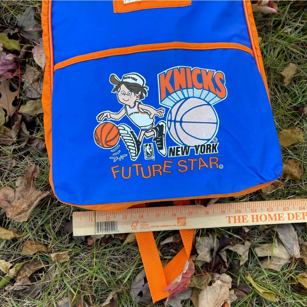 Vintage New York Knicks Future Star Kids Backpack With Zipper Pocket - Picture 6 of 6